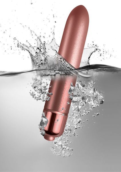 Віброкуля Rocks Off RO-90mm Touch of Velvet Rose Blush матова &mdash; міні-вібратор, фото | купити онлайн у Ass In Bath