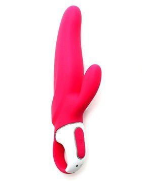 Потужний вібратор-кролик Satisfyer Vibes Mr. Rabbit, два мотори, литий силікон, 12 режимів роботи &mdash; Вібратори-кролики, фото | купити онлайн у Ass In Bath