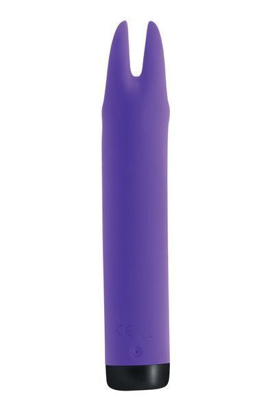 Вібратор S Pleasures Bullets Amethyst, фіолетовий, з двома відростками, 10 режимів, діаметр 2,8 см &mdash; міні-вібратор, фото | купити онлайн у Ass In Bath