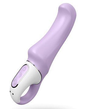 Потужний вібратор Satisfyer Vibes Charming Smile з гнучким стовбуром, літій силікон, 12 режимів &mdash; вібратор для точки G, фото | купити онлайн у Ass In Bath