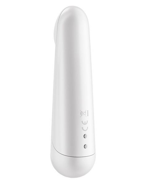Віброкуля перезаряджаєма Satisfyer Ultra Power Bullet 3 White &mdash; міні-вібратор, фото | купити онлайн у Ass In Bath