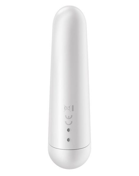 Віброкуля перезаряджаєма Satisfyer Ultra Power Bullet 3 White &mdash; міні-вібратор, фото | купити онлайн у Ass In Bath