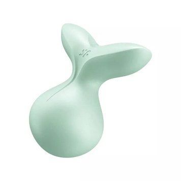 Мінівібромасажер Satisfyer Viva la Vulva 3 Mint &mdash; міні-вібратор, фото | купити онлайн у Ass In Bath