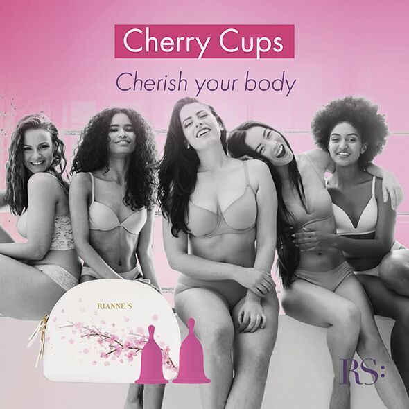 Менструальні чаші RIANNE S Femcare &mdash; Cherry Cup &mdash; менструальні чаши, фото | купити онлайн у Ass In Bath