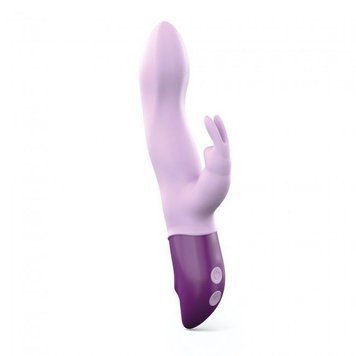 Вібратор-кролик Love To Love Hello Rabbit Violet з гнучким стовбуром і стимуляцією точки G, 2 мотори &mdash; Вібратори-кролики, фото | купити онлайн у Ass In Bath