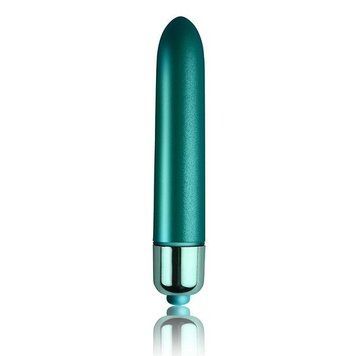 Віброкуля Rocks Off RO-90mm Touch of Velvet Peacock Petals матова &mdash; міні-вібратор, фото | купити онлайн у Ass In Bath