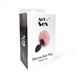 Силіконова анальна пробка М Art of Sex - Silicone Bunny Tails Butt plug Pink, діаметр 3,5 см 4