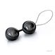 Вагинальные шарики LELO Luna Beads Noir Black, смещенный центр тяжести, диаметр 2,9 см, 2х37 г 1