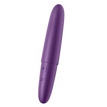 Мінівібратор Satisfyer Ultra Power Bullet 6 Violet &mdash; міні-вібратор, фото | купити онлайн у Ass In Bath