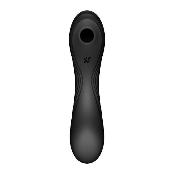 Вакуумний стимулятор з вібрацією Satisfyer Curvy Trinity 4 Black