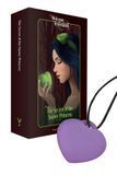 Мінівібратор &laquo;Сердечко&raquo; FairyGasm PleasureStone violet, 9 режимів, на шнурку &mdash; міні-вібратор, фото | купити онлайн у Ass In Bath