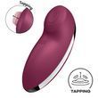 Вібростимулятор-пульсатор Satisfyer Tap & Climax 2 Red, ефект постукування пальцем &mdash; міні-вібратор, фото | купити онлайн у Ass In Bath