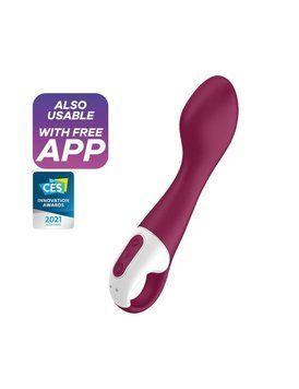 Смарт вібратор точки G Satisfyer Hot Spot з функцією підігріву &mdash; вібратор для точки G, фото | купити онлайн у Ass In Bath