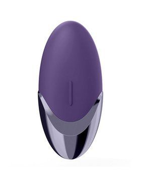 Потужний вібратор Satisfyer Lay-On - Purple Pleasure, водонепроникний, 15 режимів роботи &mdash; міні-вібратор, фото | купити онлайн у Ass In Bath