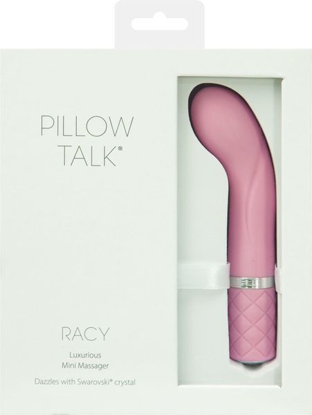 Розкішний вібратор Pillow Talk - Racy Pink з кристалом Swarovski для точки G, подарункове паковання &mdash; вібратор для точки G, фото | купити онлайн у Ass In Bath