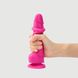 Реалістичний фалоімітатор Strap-On-Me Sliding Skin Realistic Dildo Fuchsia S, ефект рухливої шкіри 1