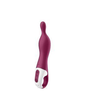 Вібратор для точки А Satisfyer A-Mazing 1 Berry &mdash; вібратор для точки G, фото | купити онлайн у Ass In Bath