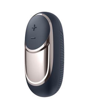 Потужний вібратор Satisfyer Lay-On - Dark Desire, водонепроникний, 10 режимів роботи &mdash; міні-вібратор, фото | купити онлайн у Ass In Bath