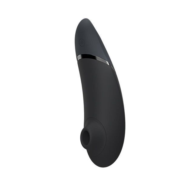 Вакуумний кліторальний стимулятор Womanizer Next Black, 3D Pleasure Air, 14 рівнів інтенсивності &mdash; вакуумний вібратор, фото товару | купити в магазині Ass In Bath