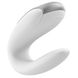 Смартвібратор для пар Satisfyer Double Fun (White) з пультом ДК 5