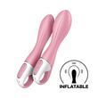 Вібратор точки G надувний Satisfyer Air Pump Vibrator 2 &mdash; вібратор для точки G, фото | купити онлайн у Ass In Bath