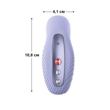 Накладний вібратор Fun Factory LAYA III soft violet, ефект постукування пальцем &mdash; міні-вібратор, фото | купити онлайн у Ass In Bath