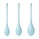 Набор йони бусин Satisfyer Yoni Power 2 Light Blue, диаметр 2-2,5-3см, вес 22-44-73гр 2