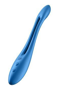 Універсальний гнучкий вібратор для пар Satisfyer Elastic Game Dark Blue &mdash; вібратор для пар, фото | купити онлайн у Ass In Bath