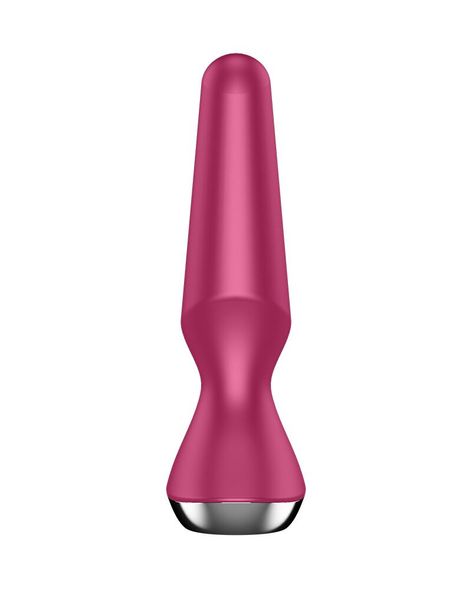 Анальная смарт-вибропробка Satisfyer Plug-ilicious 2 Berry