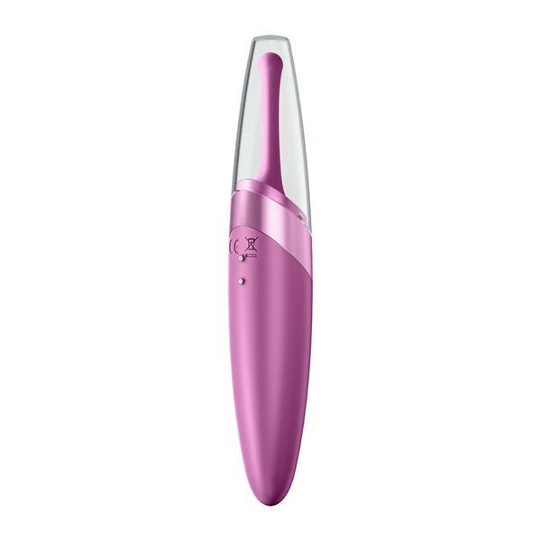 Вібратор для клітора Satisfyer Twirling Delight Berry &mdash; міні-вібратор, фото | купити онлайн у Ass In Bath