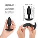 Анальна пробка Dorcel WAVY PLUG, діаметр 3 см, силікон 2