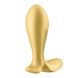 Анальна смарт-пробка з вібрацією Satisfyer Intensity Plug Gold 2