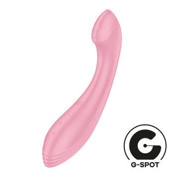 Вібратор для точки G Satisfyer G-Force Pink, 10 режимів + 5 рівнів інтенсивності &mdash; вібратор для точки G, фото | купити онлайн у Ass In Bath