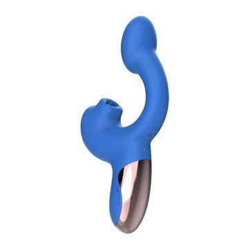 Смарт-вібратор Magic Motion Ponder Blue, подвійна стимуляція, віброяйце+язичок для клітора &mdash; Вібратори-кролики, фото | купити онлайн у Ass In Bath