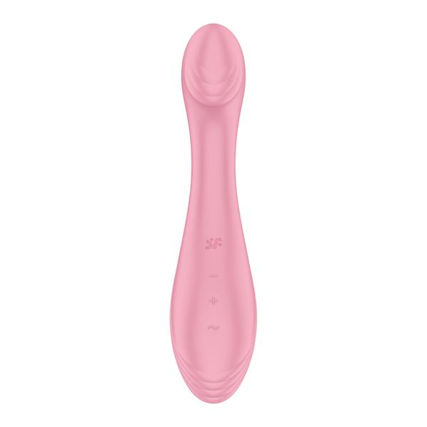 Вібратор для точки G Satisfyer G-Force Pink, 10 режимів + 5 рівнів інтенсивності