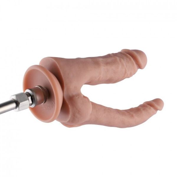 Подвійний фалоімітатор Hismith 9.8" Double Penetrator Silicone Dildo