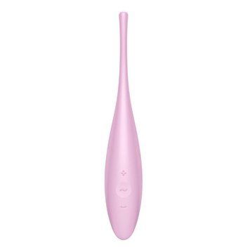 Смарт-вібратор для клітора Satisfyer Twirling Joy Pink &mdash; міні-вібратор, фото | купити онлайн у Ass In Bath