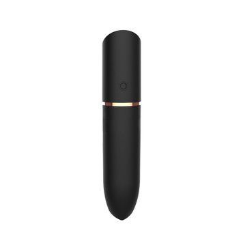 Віброкуля у вигляді помади Adrien Lastic Rocket Black &mdash; міні-вібратор, фото | купити онлайн у Ass In Bath