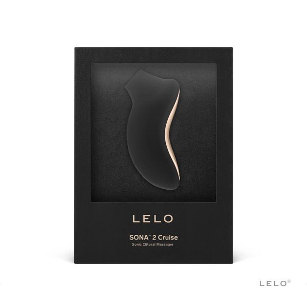 Звуковий стимулятор LELO SONA 2 Cruise Black &mdash; вакуумний вібратор, фото товару | купити в магазині Ass In Bath