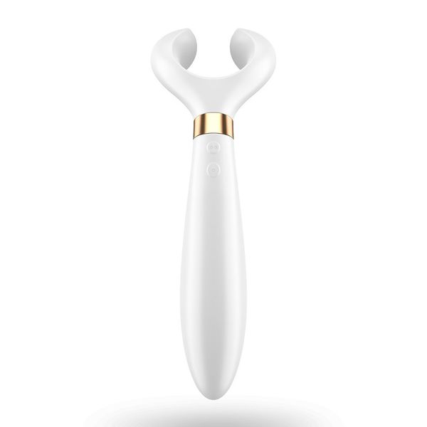 Вібратор для пар Satisfyer Endless Fun White, три мотора, багатофункціональний