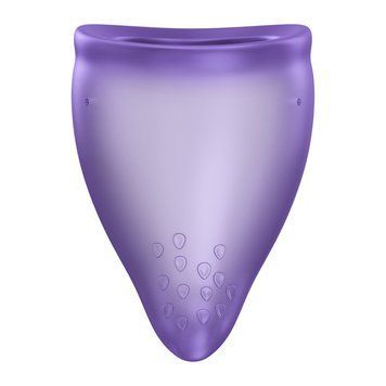 Менструальна чаша Fun Factory FUN CUP SIZE A Black Currant, багаторазова, діаметр 4 см, об&rsquo;єм 20 мл &mdash; менструальні чаши, фото | купити онлайн у Ass In Bath