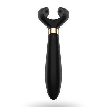 Вібратор для пар Satisfyer Endless Fun Black, 3 незалежні мотори, багатофункціональний &mdash; вібратор для пар, фото | купити онлайн у Ass In Bath