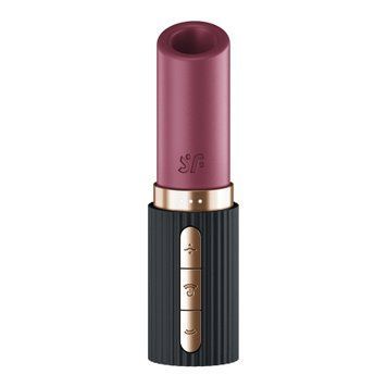 Вакуумний стимулятор Satisfyer Deep Kiss, магнітна технологія 3D Air Pulse, 30 режимів, кришечка &mdash; вакуумний вібратор, фото товару | купити в магазині Ass In Bath
