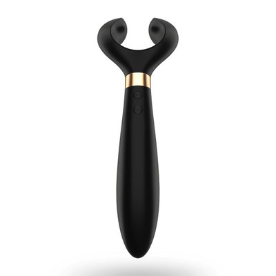 Вібратор для пар Satisfyer Endless Fun Black, три мотори, багатофункціональний