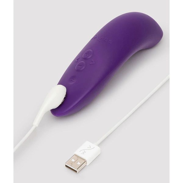 Вакуумний смарт-стимулятор для пар We-Vibe Melt 2 Purple &mdash; вакуумний вібратор, фото товару | купити в магазині Ass In Bath