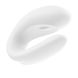 Смартвібратор для пар Satisfyer Double Joy White із широким кліторальним стимулятором 5