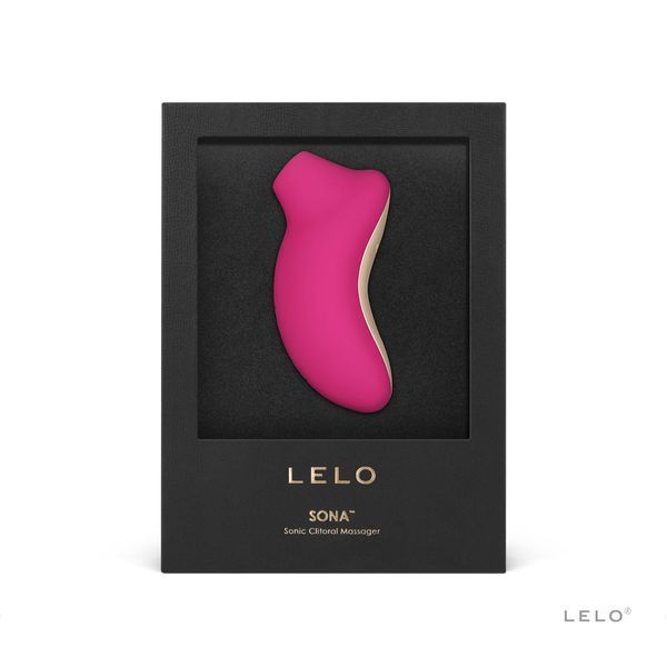 Звуковий стимулятор клітора LELO SONA Cerise &mdash; вакуумний вібратор, фото товару | купити в магазині Ass In Bath