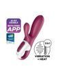 Смарт вібратор-кролик із підігрівом Satisfyer Hot Bunny