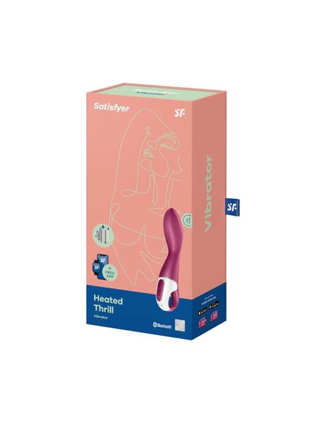 Смарт вибратор точки G Satisfyer Heated Thrill с функцией подогрева