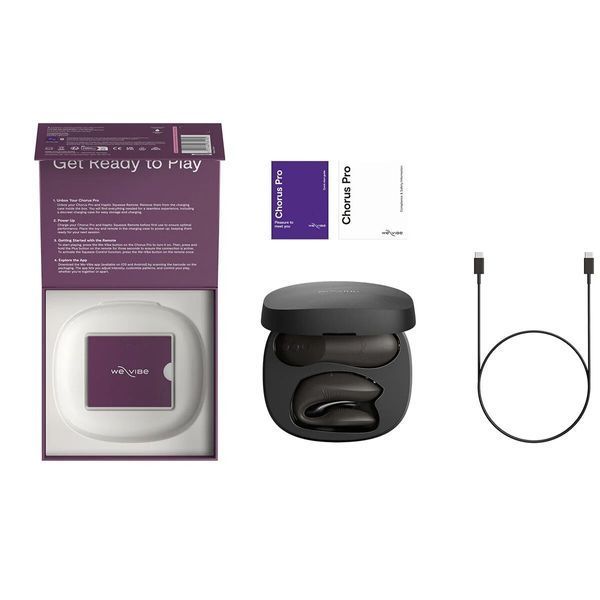 Смарт-вібратор для пар We-Vibe Chorus Pro Satin Black &mdash; вібратор для пар, фото | купити онлайн у Ass In Bath